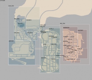 GTA SA-VC-LC map - GTA III, VC & SA - GTAForums