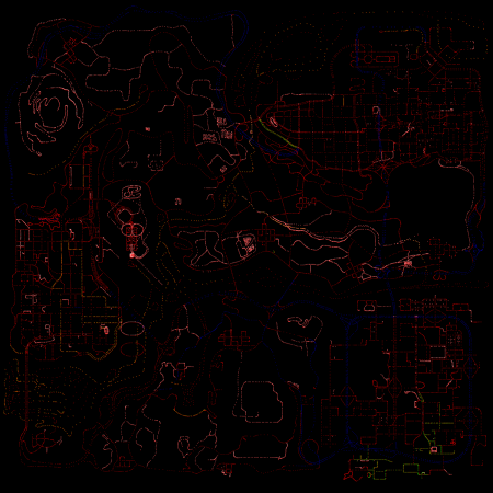 gta sa car map